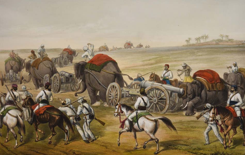 The Campaign in India - Advance of the Siege Train (1859)