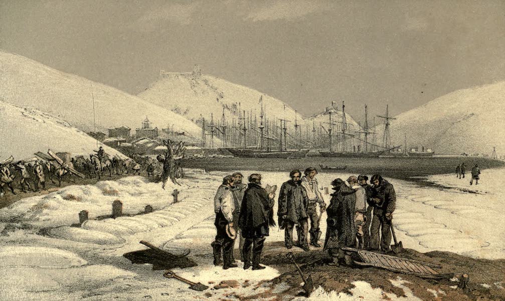 The Campaign in the Crimea [Series I] - Graves at the Head of the Harbour of Balaklava (1855)