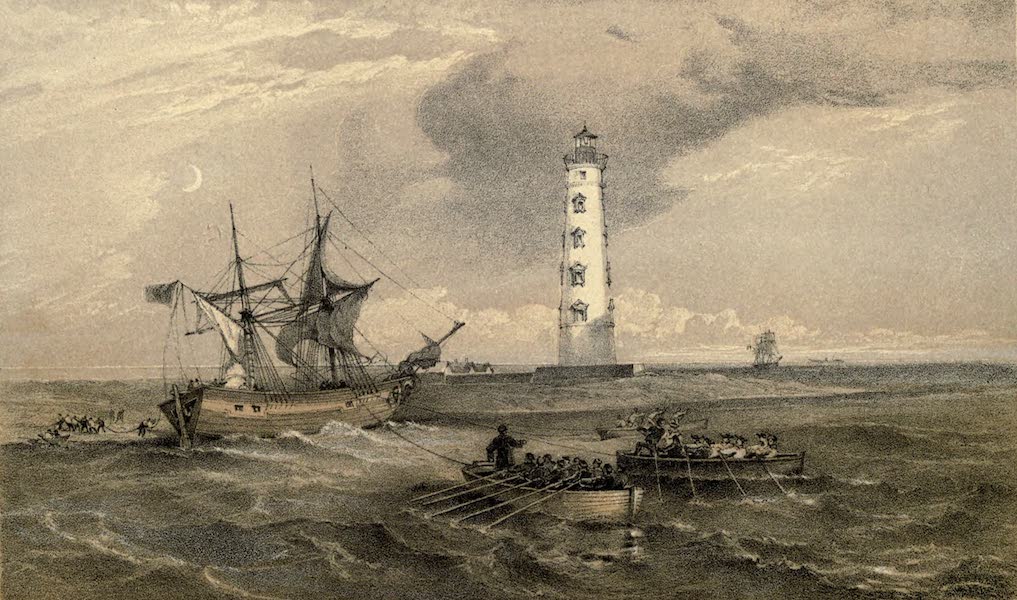 The Campaign in the Crimea [Series I] - The Lighthouse at Cape Chersonese, looking South (1855)