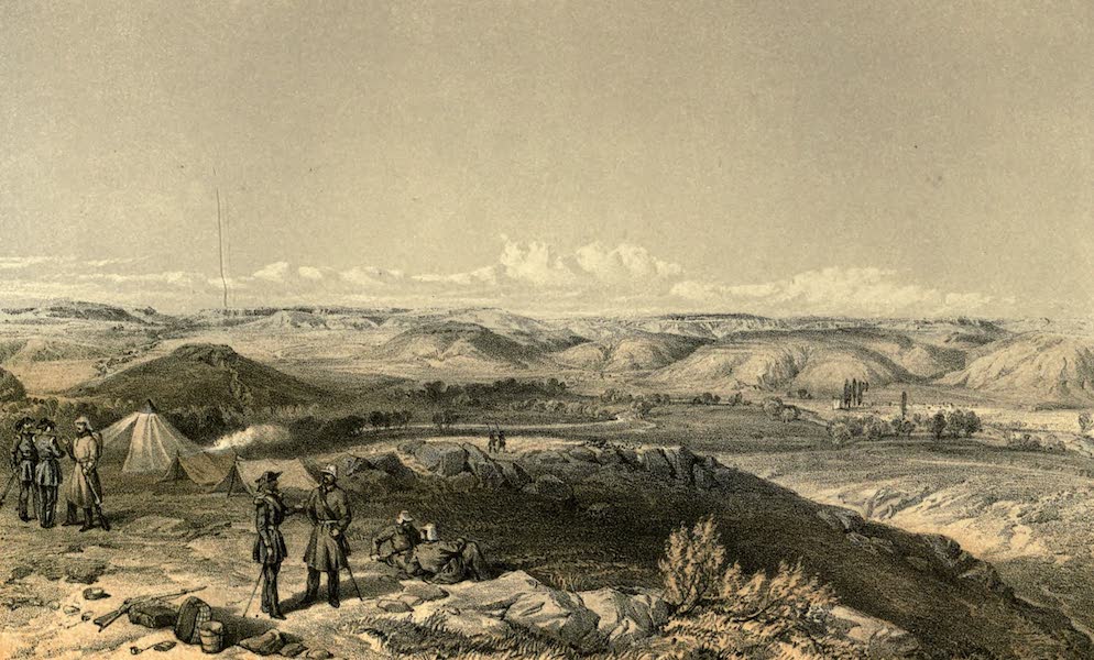 The Campaign in the Crimea [Series II] - Valley of Tchernaya, looking North (1856)