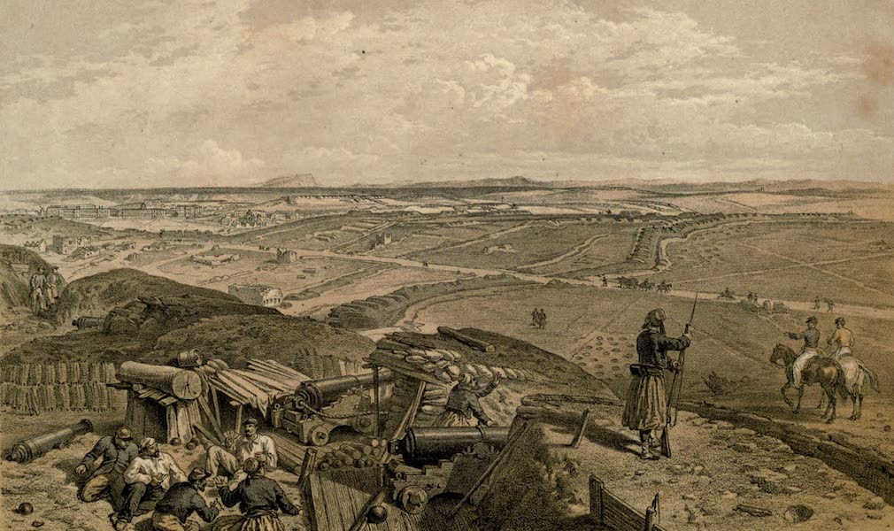 The Campaign in the Crimea [Series II] - Bastion du Mat from the Bastion Centrale (1856)
