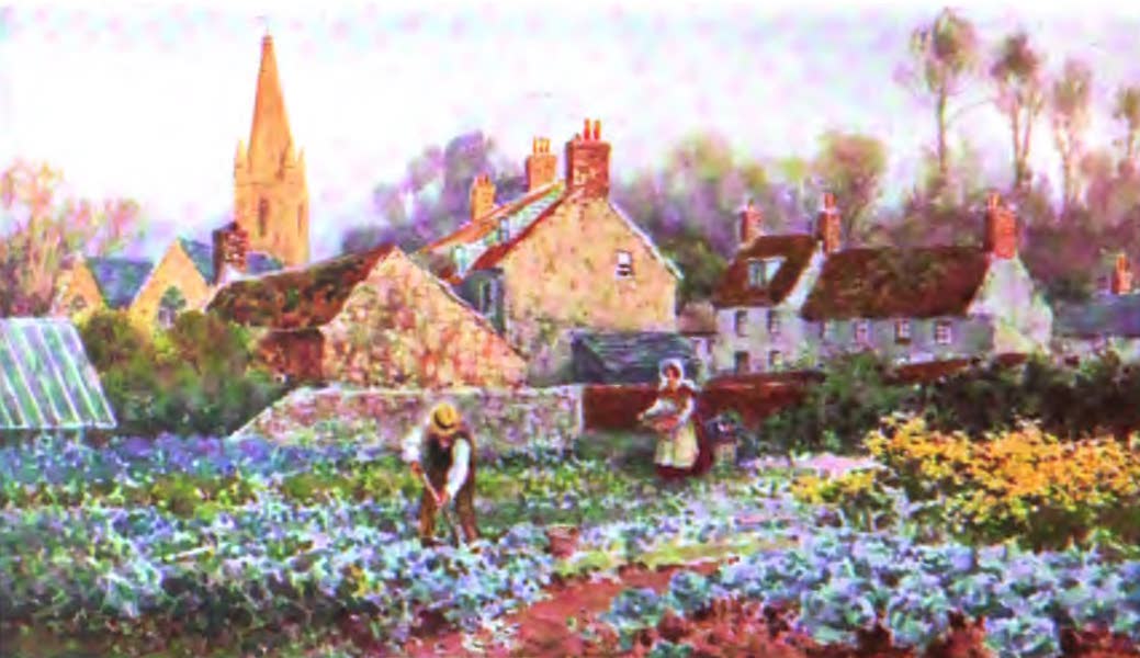 The Channel Islands Painted and Described - St. Martin's Church, Guernsey (1904)