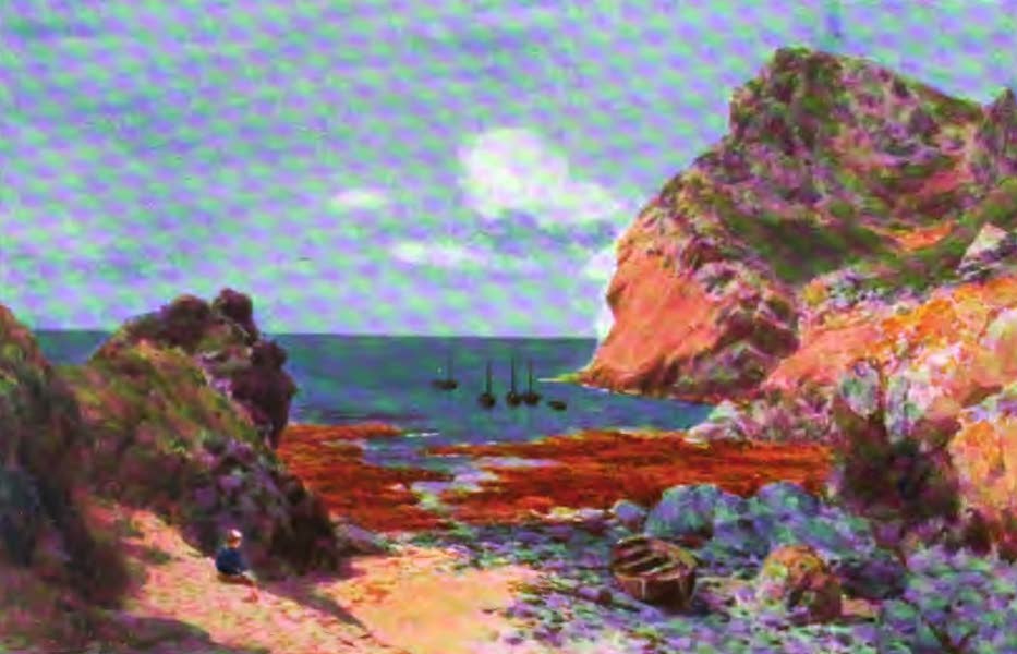 The Channel Islands Painted and Described - Belcroute Bay, Jersey (1904)