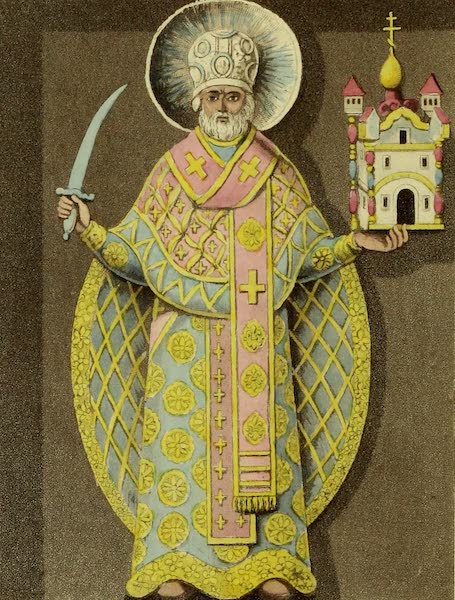 The Character of the Russians and a Detailed History of Moscow - Graven Image of St. Nicholas (1823)