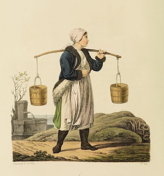 A Countrywoman of the Lowlands of Moravia, in her Winter Dress