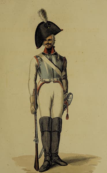 The Costume of the Russian Army - Body Guard (1807)