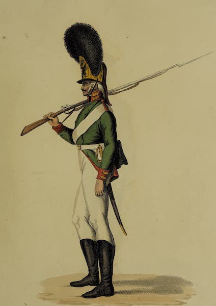 The Costume of the Russian Army - Foot Guard (1807)