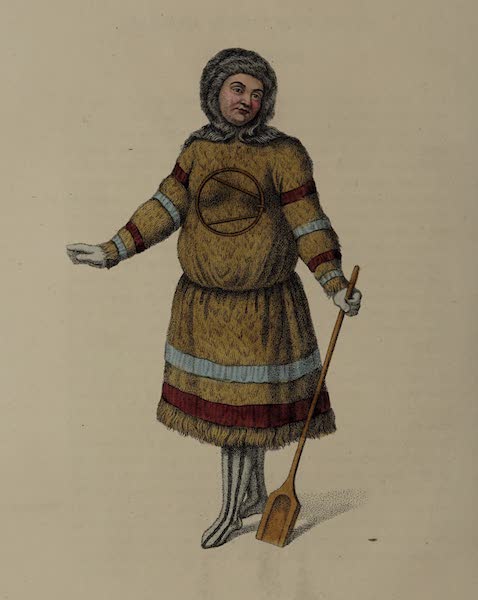 The Costume of the Russian Empire - A Female Samoyed (1803)