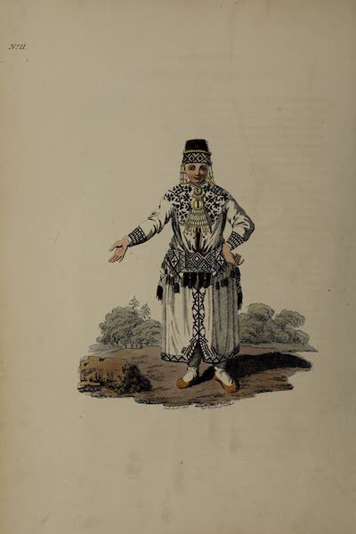 A Mordvin Woman of the Erzianian Tribe