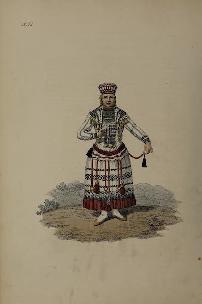 A Mordvin Woman of the Mokchanian Tribe