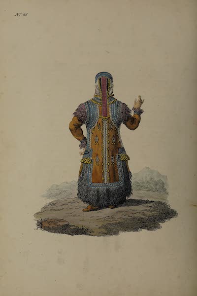 Back Figure of a Yakutan Girl