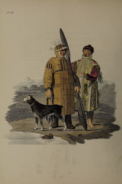 A Man and Woman of Oonalaschka, one of the Aleutian Islands