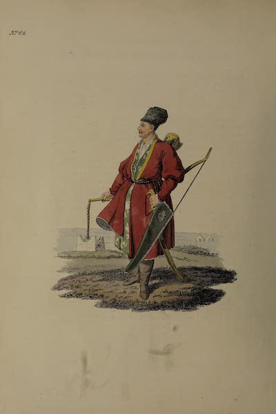 A Turcoman, with his Bow, &c