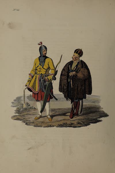 A Circassian Prince or Nobleman completely armed