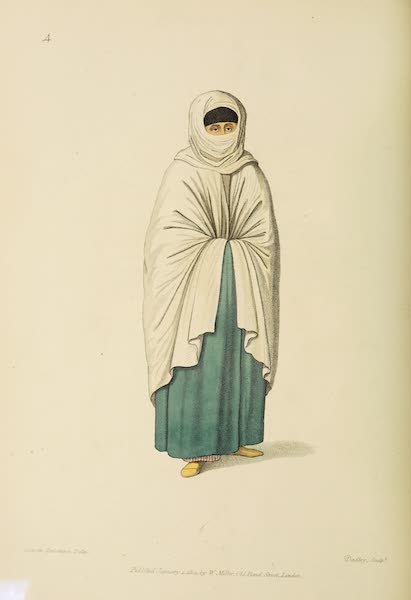 The Costume of Turkey - A Turkish Woman in a Provincial Dress (1802)