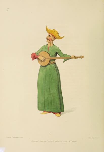 A Musician belonging to the Grand Signior