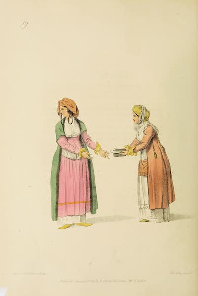 The Costume of Turkey - Women of the Island of Andros (1802)
