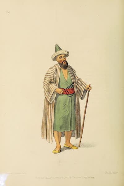 The Costume of Turkey - A Dervise (1802)
