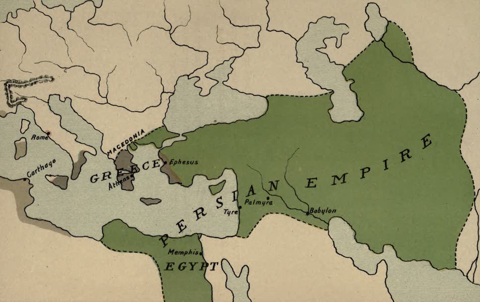 The Course of Empire - About the Year 500 B.C. (1883)