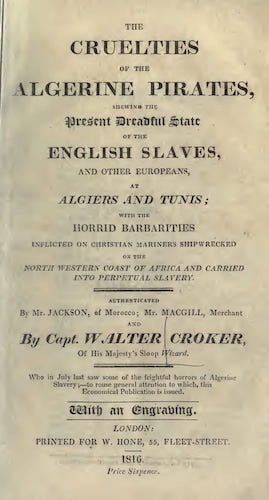 The Cruelties of the Algerine Pirates (1816)