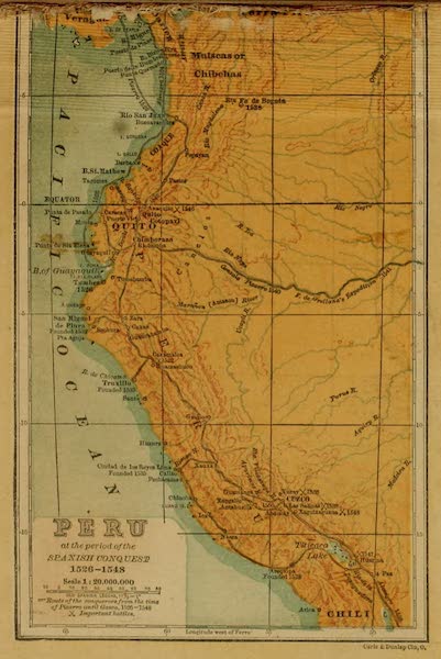 Peru at the Period of the Spanish Conquest 1526-1548