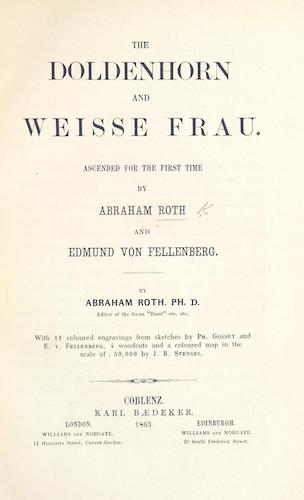 British Library - The Doldenhorn and Weisse Frau