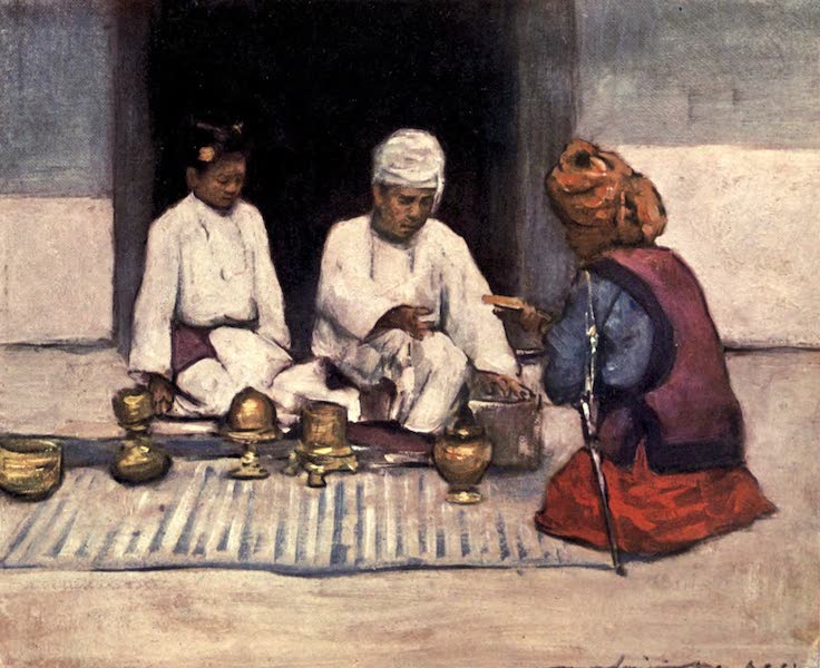 The Durbar - A Shan Chief and his Wife (1903)