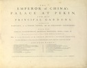 The Emperor of China's Palace at Pekin