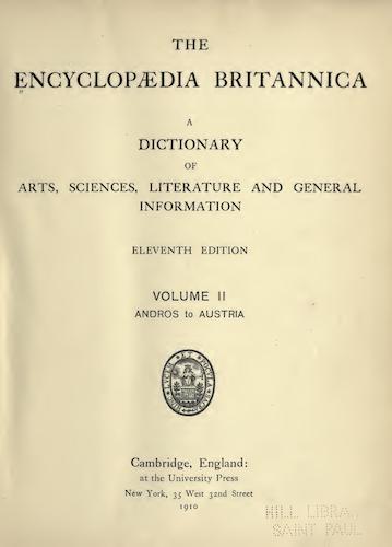 Encyclopedias - Encyclopaedia Britannica Vol. 2