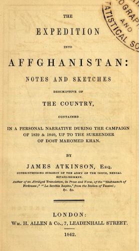 Madras - The Expedition into Affghanistan