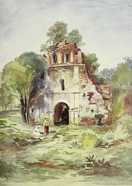 The Golden Caribbean - Ruins of Church at Orosi, Costa Rica (1900)
