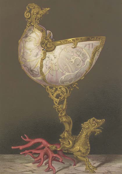 The Green Vaults Dresden - Nautilus Shell, mounted as a Drinking Vessel (1862)