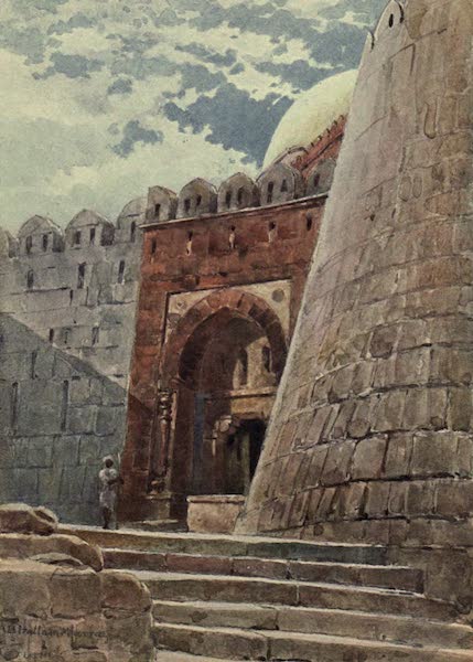 The High-Road of Empire - The Tomb of Tughlak Shah (1905)