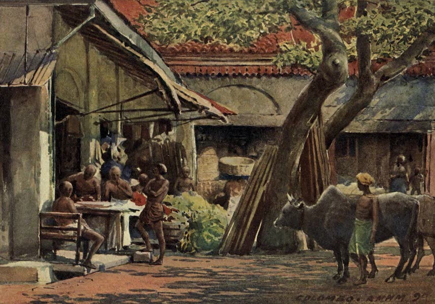 The High-Road of Empire - The Market, Colombo (1905)