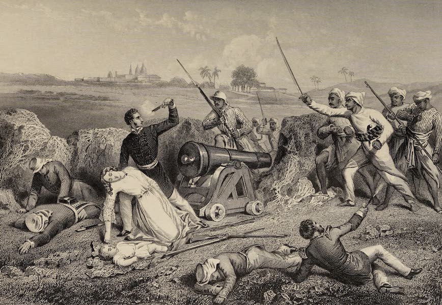 The History of the Indian Mutiny Vol. 1 - Death of Major Skene and His Wife at Jhansi (1858)