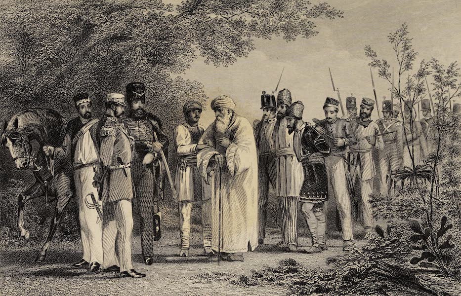 The History of the Indian Mutiny Vol. 1 - Capture of the King of Delhi by Captain Hodson (1858)