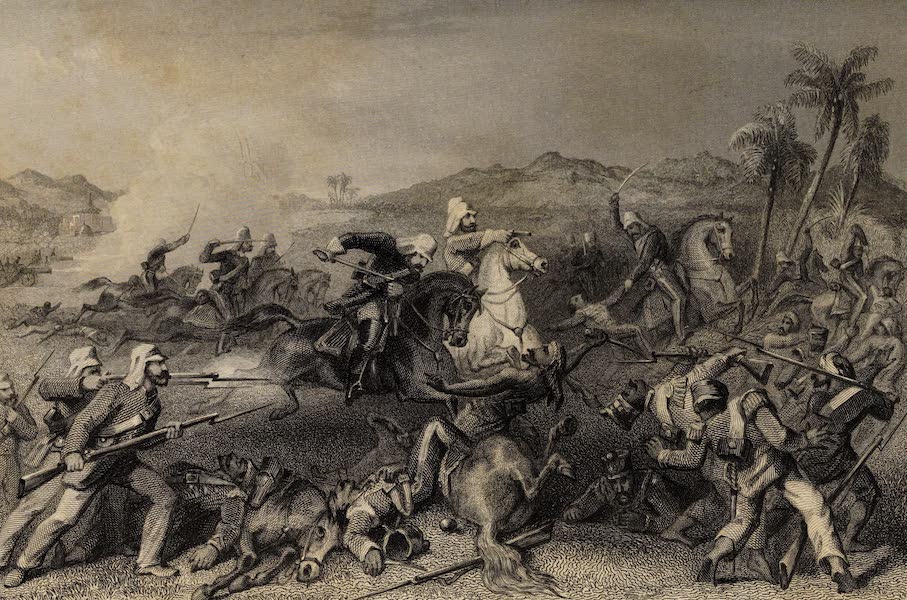 Attack of the Sealkote Mutineers by General Nicholson's Irregular Cavalry