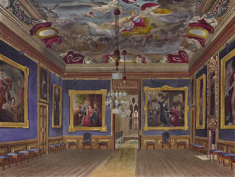History of the Royal Residences Vol. 1 - The King's Drawing Room, Windsor Castle (1819)