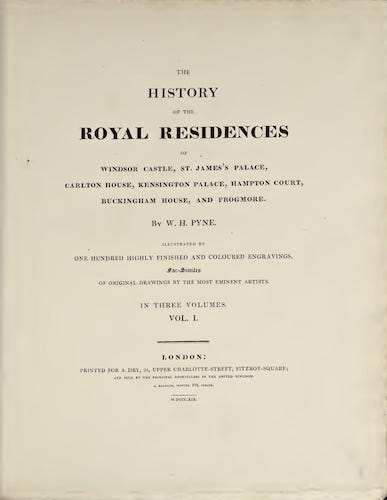 History of the Royal Residences Vol. 1 (1819)