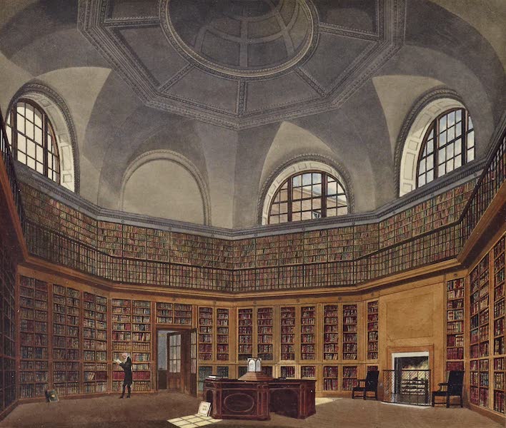 History of the Royal Residences Vol. 2 - The King's Library, Buckingham House (1819)