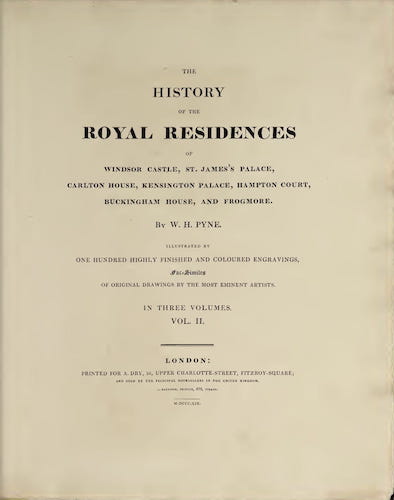 History of the Royal Residences Vol. 2 (1819)