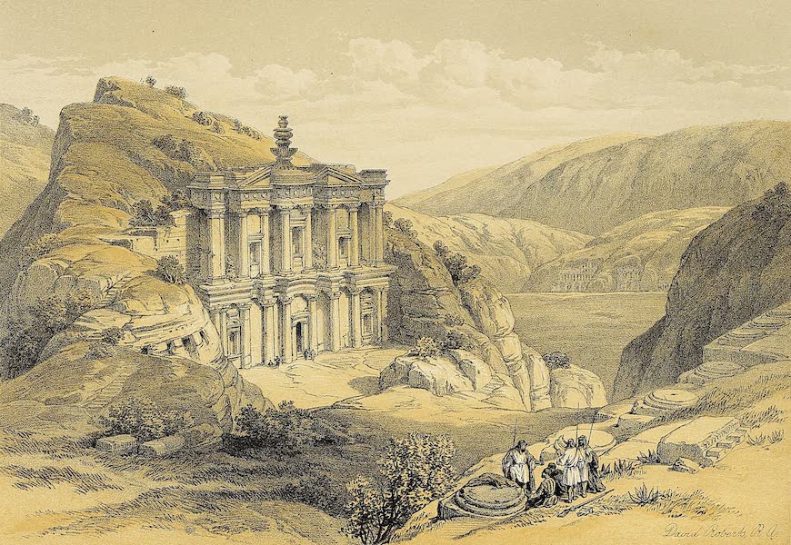 The Holy Land : Syria, Idumea, Arabia, Egypt & Nubia Vols. 3 & 4 - El Deir, Petra (1855)