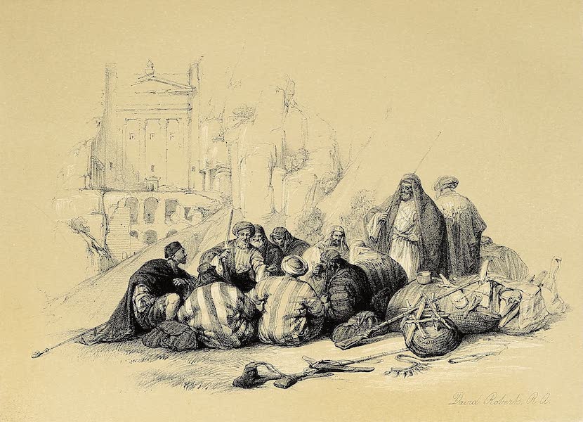 The Holy Land : Syria, Idumea, Arabia, Egypt & Nubia Vols. 3 & 4 - Conference of Arabs (1855)