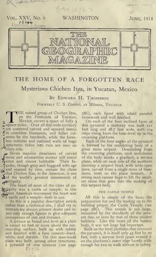 Archaeology - The Home of a Forgotten Race