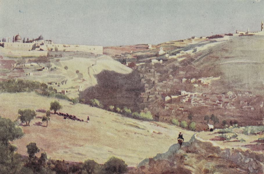 The Home of Fadeless Splendour or, Palestine of Today - The Valley of the Kidron (1921)