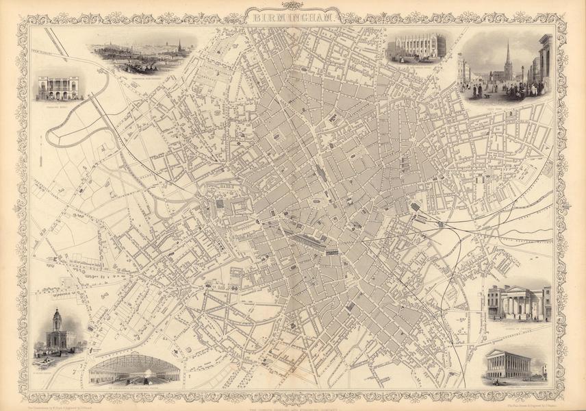 The Illustrated Atlas - Birmingham (1851)
