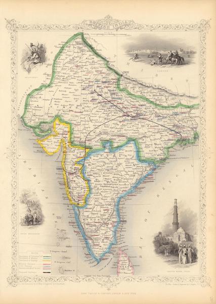 The Illustrated Atlas - British India (1851)