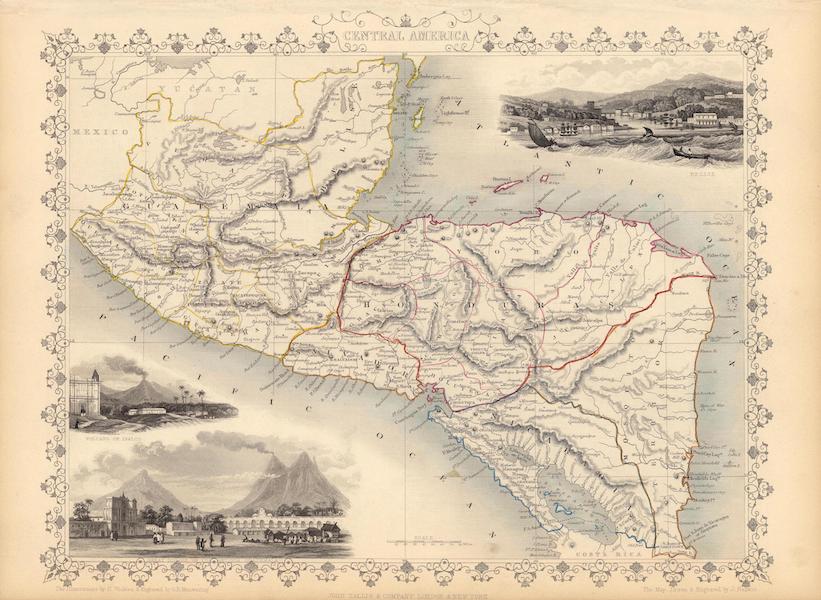 The Illustrated Atlas - Central America (1851)