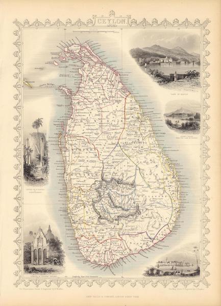 The Illustrated Atlas - Ceylon (1851)