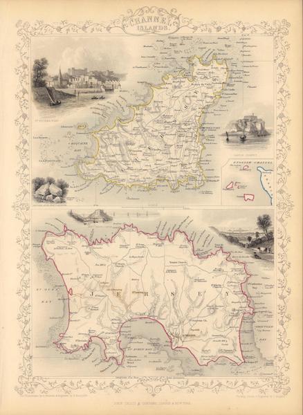 Channel Islands. (with) inset map of the English Channel